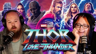 this movie made her cry | THOR: LOVE & THUNDER (REACTION) *First Time Watching*