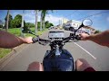 Role CB 400 84 Preta #honda #cb400
