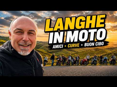Video Le Langhe in moto: il giro perfetto tra amici, curve e buon cibo ?