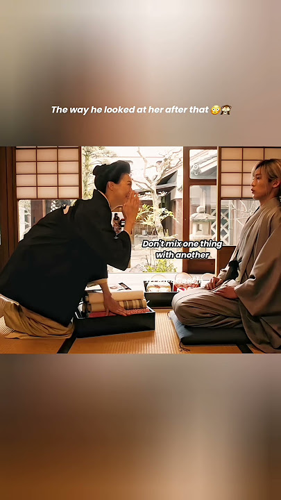 He got so shy 🤭😳🙈 #jdrama #japanese #myhappymarriage #shorts