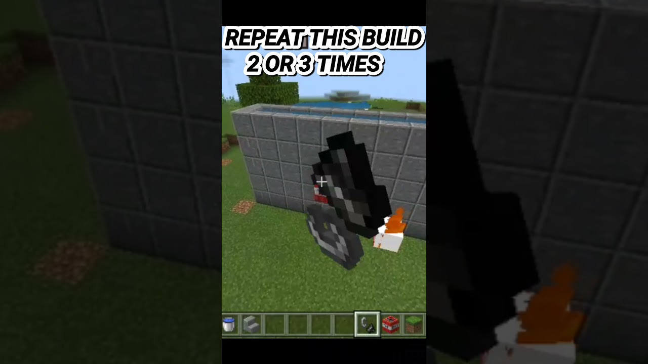 How to Make TNT Proof Wall in Minecraft