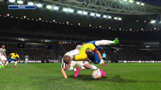 Pro Evolution Soccer 2016 DEMO Collision screenshot 3