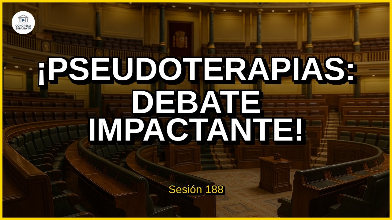 Debate: Pseudoterapias y derechos LGTBI en el Congreso