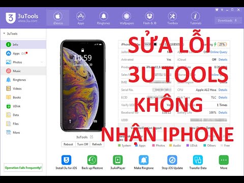 #2023 SỬA LỖI 3U TOOLS KHÔNG  NHẬN IPHONE – Hướng Dẫn Fix Lỗi 3UTools Không Nhận iPhone