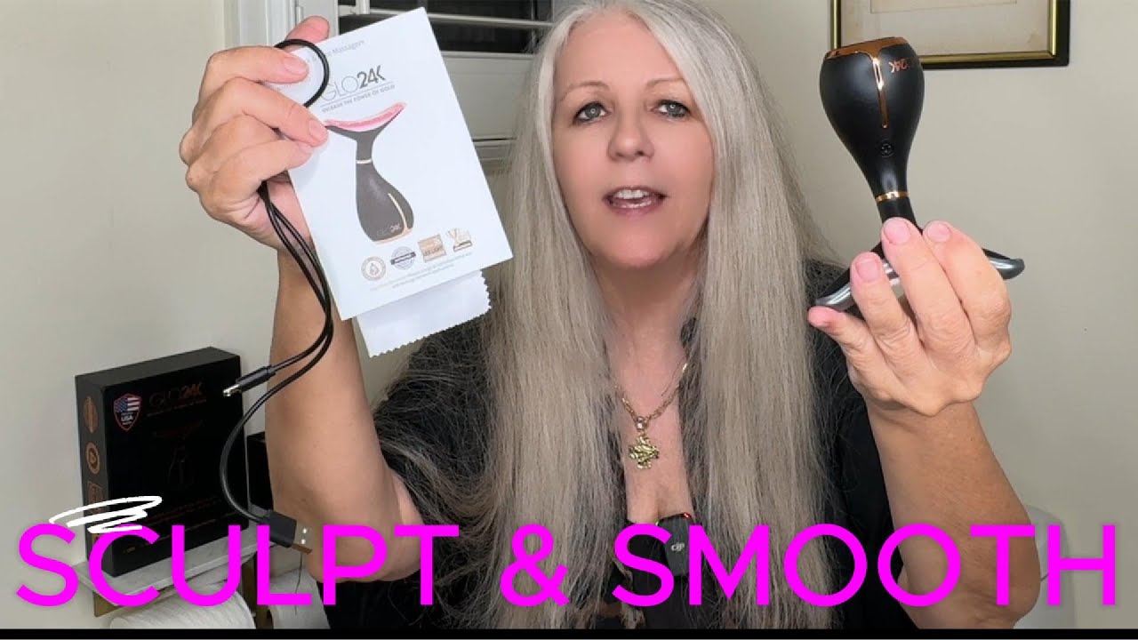 Jawline & Neck Care Made Simple Glo24k Red Light Review