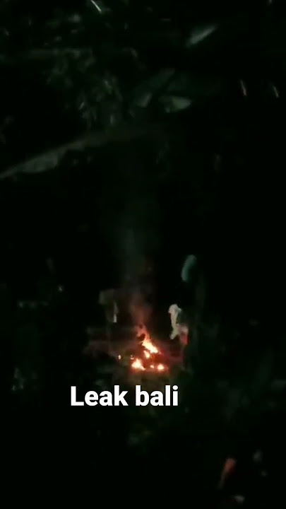 leak bali paling seram, cara orang berubah wujud menjadi leak penakut jangan nonton #shorts