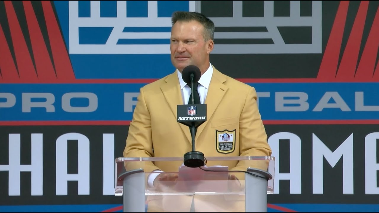 ENTIRE ZACH THOMAS HALL OF FAME ENSHRINEMENT SPEACH MIAMI DOLPHINS