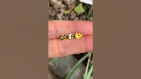3 viên saphire nhỏ xinh giá 1.5 triệu #remix #gem #ruby