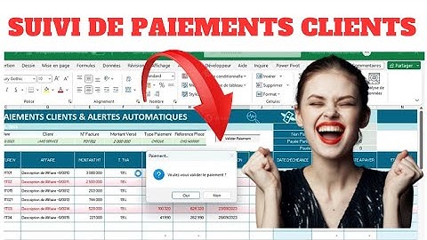 Excel avancé - Suivre les paiements et  les échéances de vos clients | cette vidéo va vous sauver !