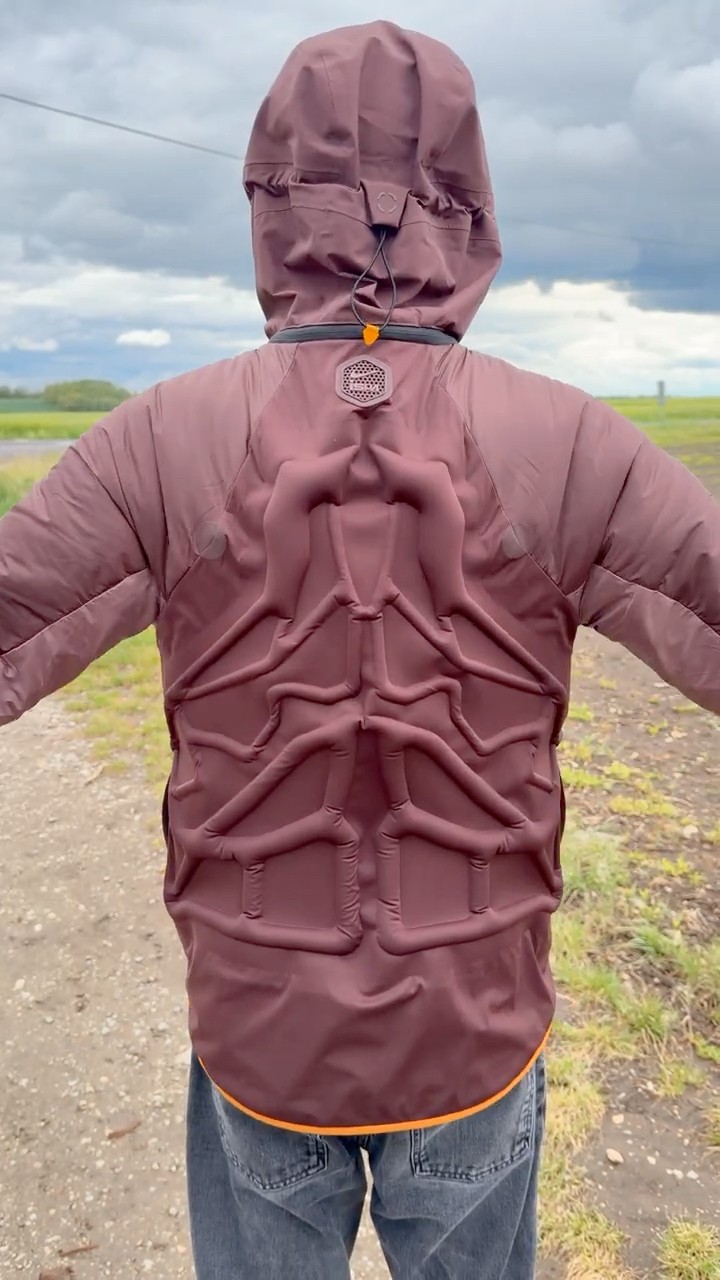 Nike ISPA Adapt sense Air jacket #nike #ispa #air #inflatable