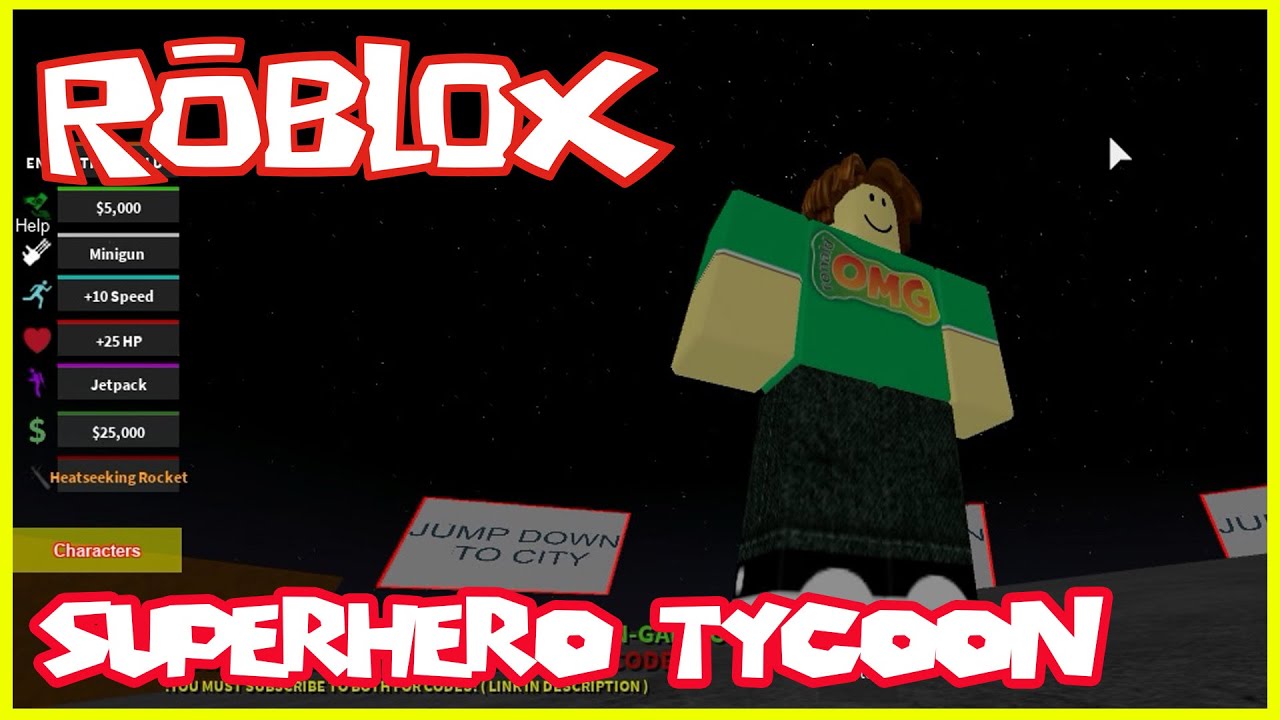 Roblox Superhero Tycoon Let S Play Youtube - dantdm playing roblox superhero tycoon