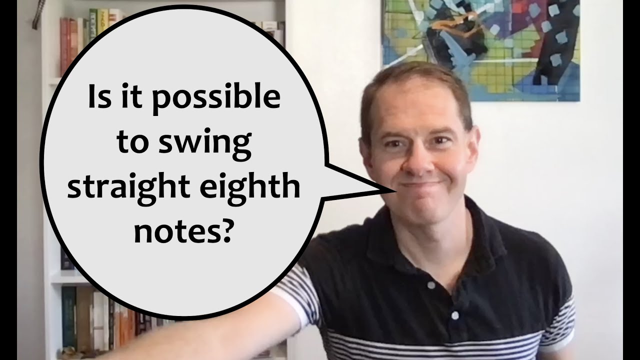Swinging Straight Eighth Notes (in Bebop and Bossa Nova)