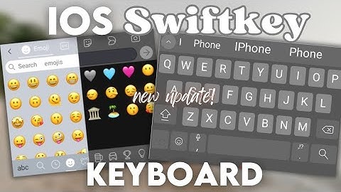 iPhone Keyboard with iOS Fonts, iOS Emojis and Real Click Sounds for Android.