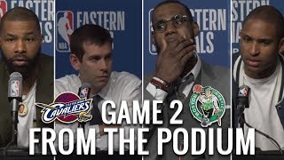 LIVE - Cavs vs. Celtics Postgame Podium Game 1 ECF