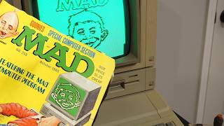 A Vintage Apple 2E, Ai, And Mad Magazine