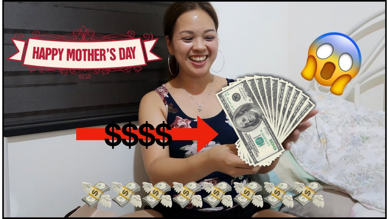 GIVING MY MOM 1000 EVERY 10 MINUTES FOR MOTHERS DAY || Aehrika Gaji