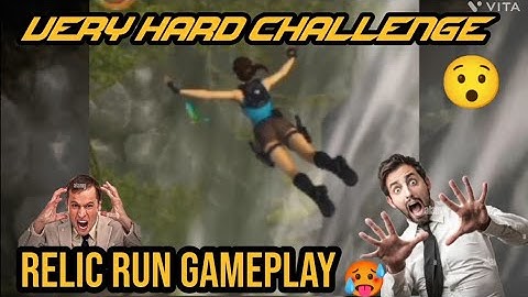 Lara croft relic run//gameplay video