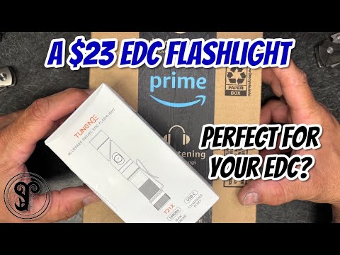 Unboxing An Amazon EDC Flashlight