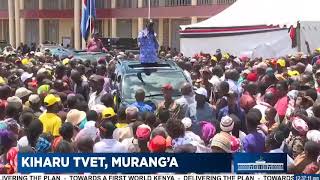 ILE KAZI KUBWA GACHAGUA AMEFANYA NI KUNIITA KASONGO" RUTO DESTROYING GACHAGUA IN KIHARU!!