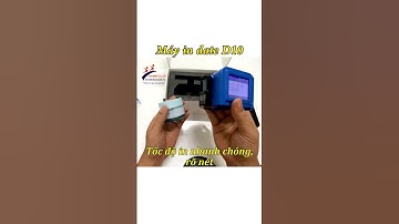 NHỎ GỌN - IN NHANH CHÓNG, RÕ NÉT || Máy in date D10 NEW || SIÊU THỊ HẢI MINH