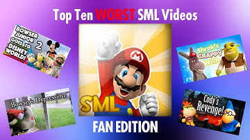 SML One Million Subscriber Special (Part 2) - Top Ten WORST SML Videos (Fan Edition)