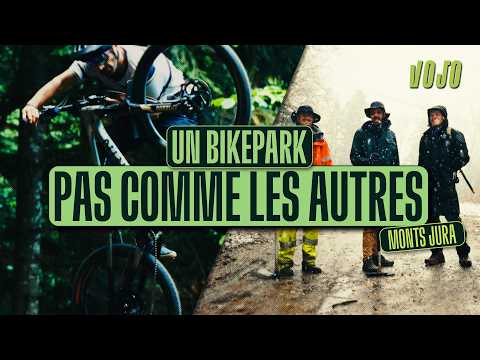 A bike park unlike any other in Crozet Monts Jura.