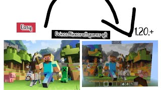 How to add custom picture in Minecraft PE 1.20 | 2024 || prince Minecraft gamer y2