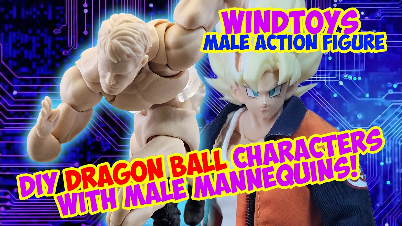 Creating Dragon Ball Characters with Windtoys: How to Choose the Perfect Base Body and Head Sculpt
