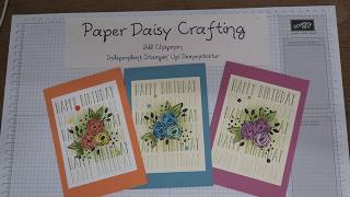 Famous Perennial Birthday from Stampin' Up! Handmade card tutorial Profile
