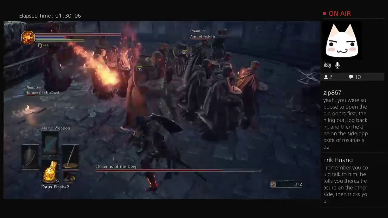 Dark Souls 3 Kazuma the Spell Thief Part 5 (Livestream)