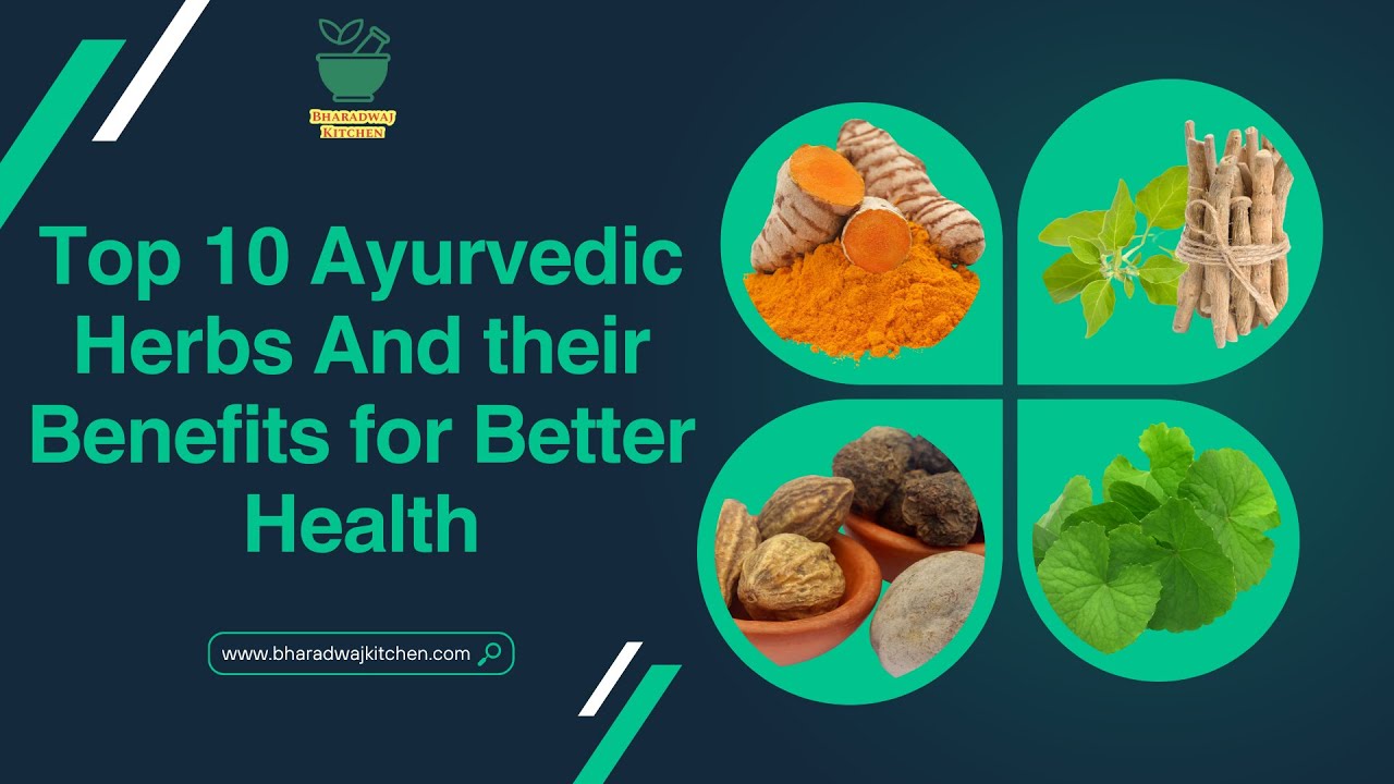Top 10 Ayurvedic Herbs and their Benefits for Better Health - YouTube