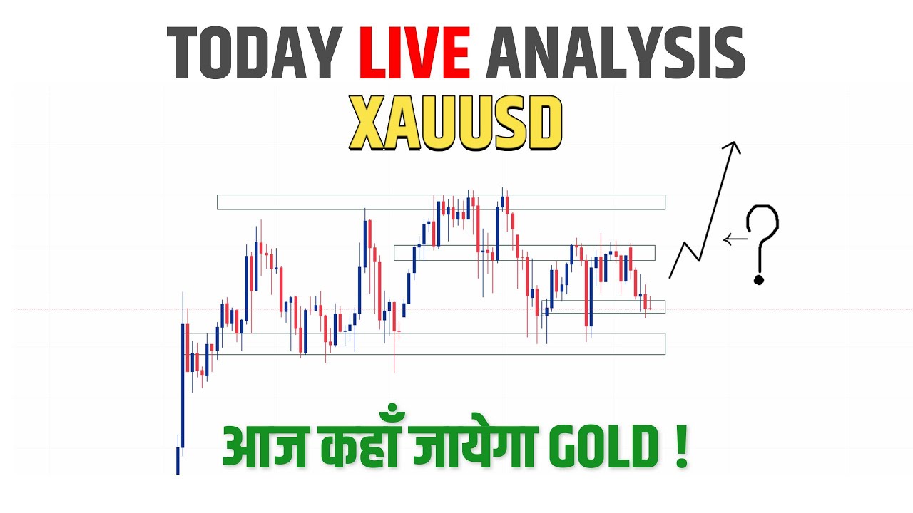 XAU/USD GOLD Today Live Analysis || GOLD Today Forecast || Simple Technical Analysis in Hindi