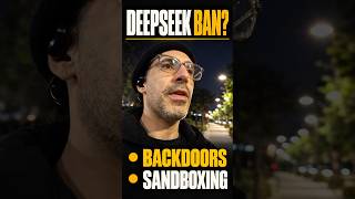Details My two cents on the DeepSeek ban in the US and model backdoors Update