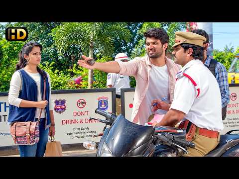 When the police caught Vijay and Rashmika in the middle of the road | Geetha Govindam Movie Super...