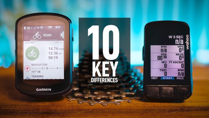 Comparaison Garmin Edge 530 vs Edge 540 / 440 Solar