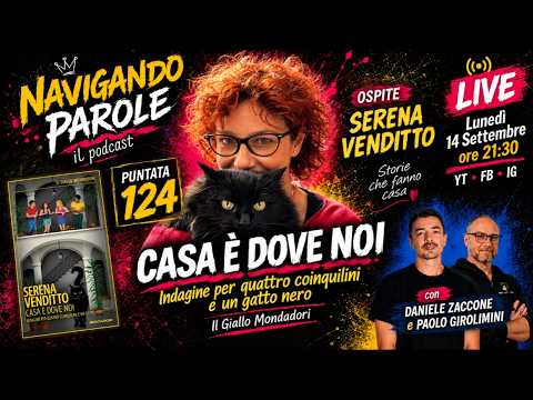 Video Casa è dove noi... il nuovo Giallo Mondadori di Serena Venditto