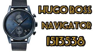 RELÓGIO HUGO BOSS NAVIGATOR 1513538 - YouTube