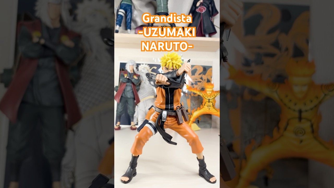 NARUTO 72 series- 45 Grandista-UZUMAKI NARUTO- figure unboxing