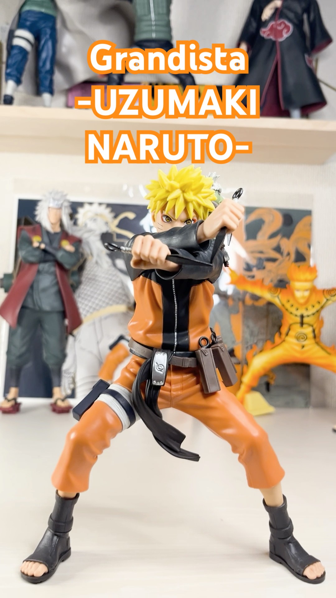 NARUTO 72 series- 45 Grandista-UZUMAKI NARUTO- figure unboxing