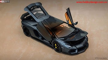 118 DMC Aventador Finish building model project（Build by Europe Model Master）