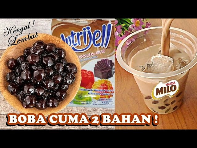 Cara Membuat Es Boba Untuk Jualan CARA MEMBUAT ES BOBA MILO TERMUDAH - YouTube