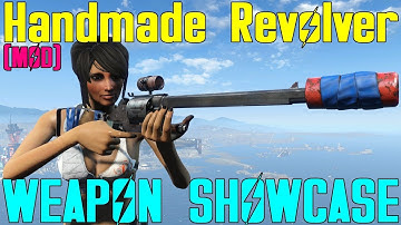 Fallout 4: Weapon Showcases: Handmade Revolver (Mod)