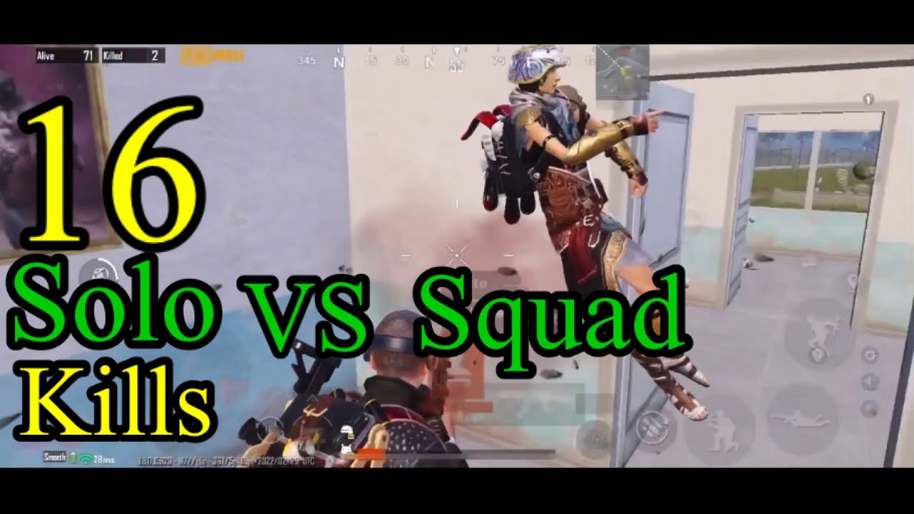 How how 😱 Solo vs squad game play pubg mobile Indian pubg - YouTube