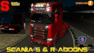 SCANIA S & R ADDONS [1.30x] - SiMoN3 ETS2 ( download)