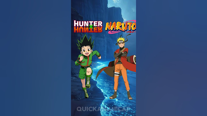 Hunter x Hunter vs Naruto characters #anime #naruto #hunterxhunter