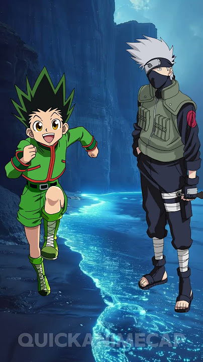 Hunter x Hunter vs Naruto characters #anime #naruto #hunterxhunter