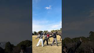 青空dance with愉快な仲間たち~🎵☀ #aoen #アオエン#YUJU #HIKARU #KYOSUKE