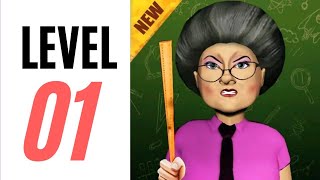 High School Teacher: Scary Evil Teacher Revenge 3D LEVEL 1 - MOUSE TRAP PRANK Gameplay screenshot 5