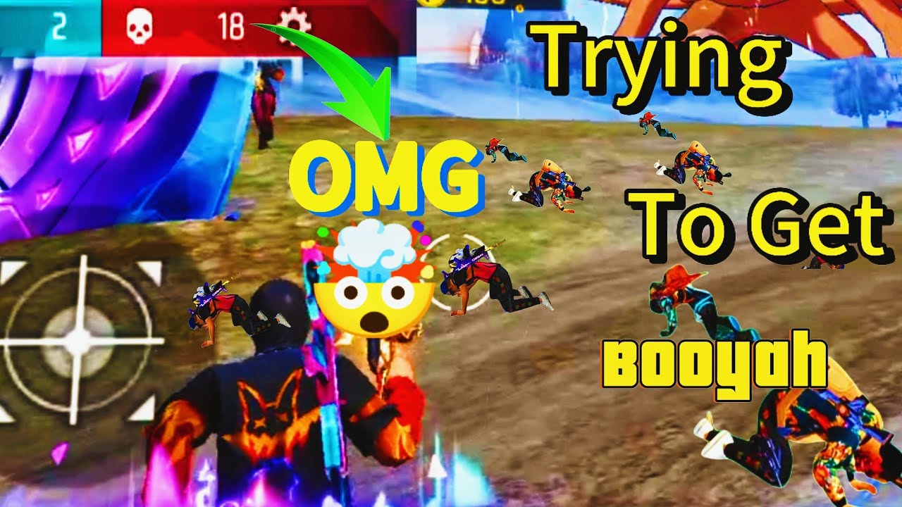 omg 18 kills and trying to get booyah in br rank 🤯🤯🤯 - YouTube