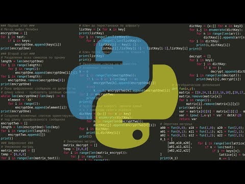 // Проекты с Python #3 // Создание чата (Сервер / Клиент)  //